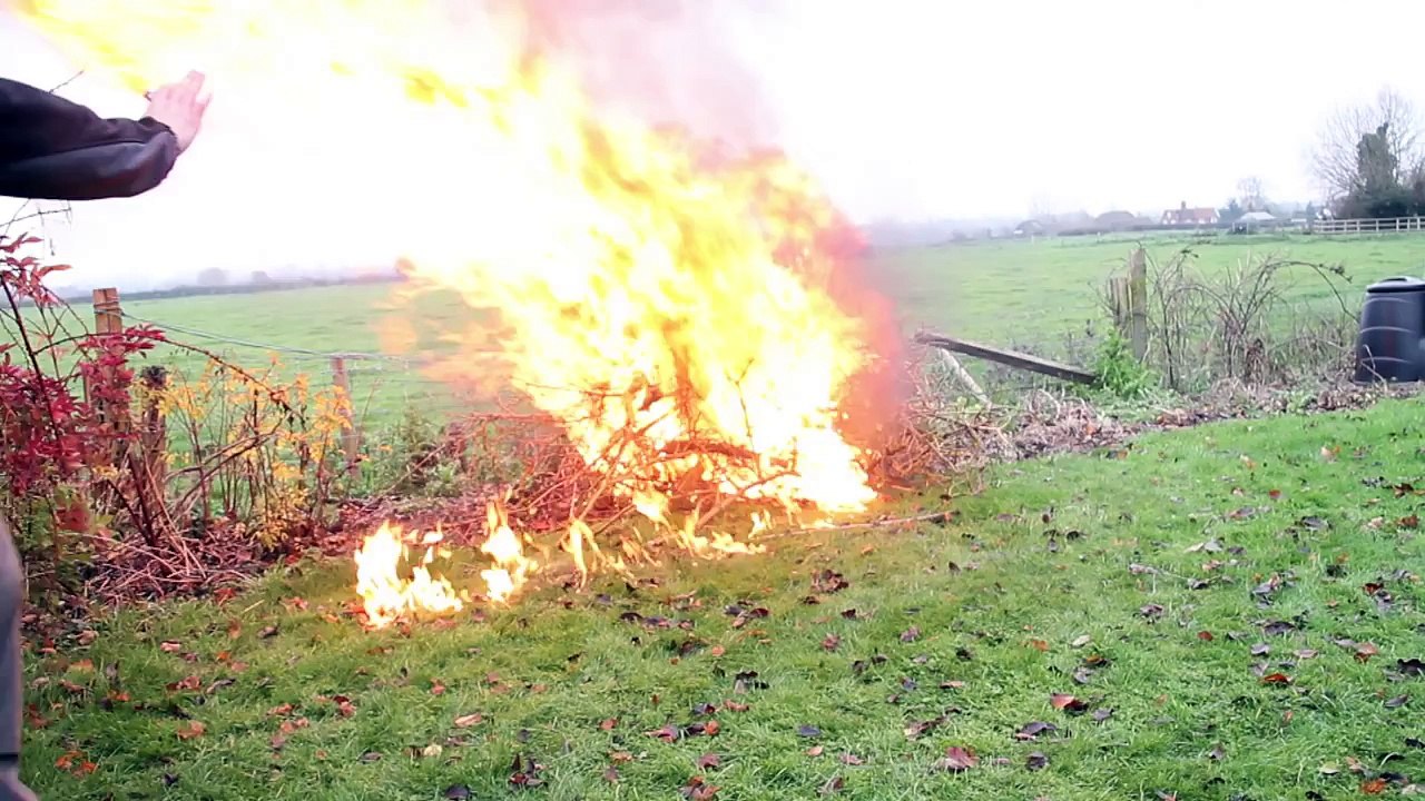 Massive Petrol Fireball - The Slow Mo Guys