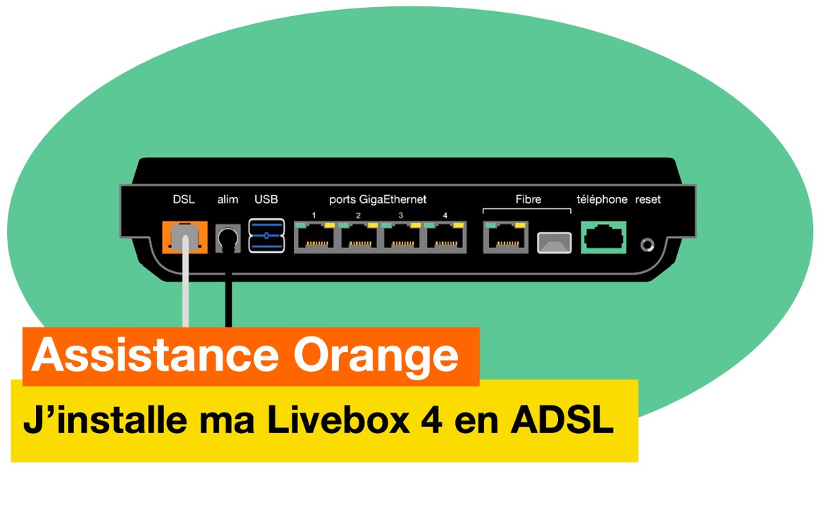 La clé TV : l'installer - Assistance Orange