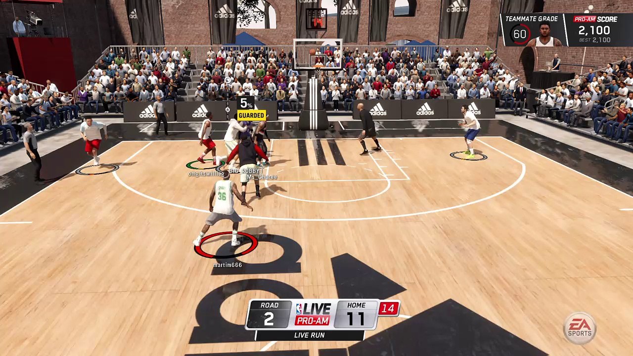 Goin off on NBA live