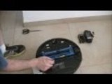 IRobot Scooba 450 inserting or replacing the battery tutorial
