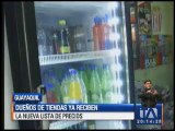Dueños de las tiendas reciben nueva lista de precios para bebidas azucaradas
