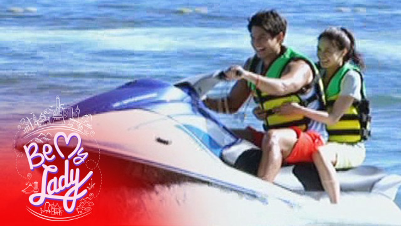 Be My Lady: Pinang enjoys water activities