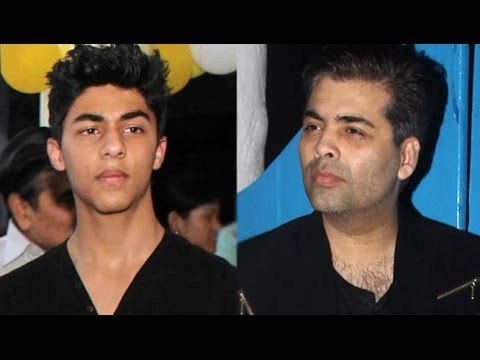 Karan Johar Vows To Launch Aryan Khan