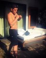 Nick Diaz Shows Off The Kick He Learned From Jean-Claude Van Damme
