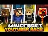 PrestonPlayz - Minecraft | Minecraft 1v1v1v1 YOUTUBER PARKOUR RACE! | (RACE TO THE TOP!)