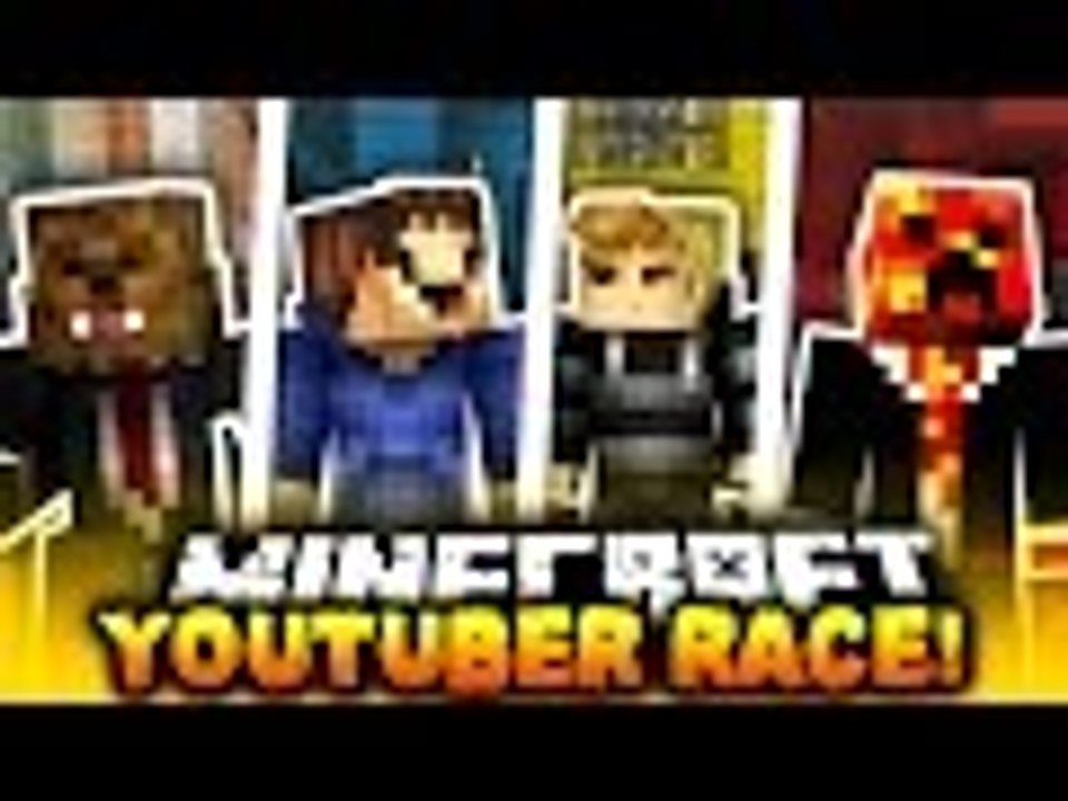 PrestonPlayz - Minecraft | Minecraft 1v1v1v1 YOUTUBER PARKOUR RACE! | (RACE TO THE TOP!)