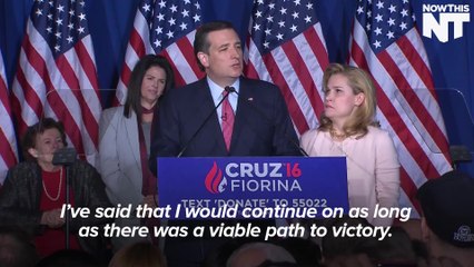 Ted Cruz Drops Out Of The Presidential Race