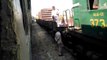 Pakistan Railways-16dn Karachi Express running in Landhi,Karachi -