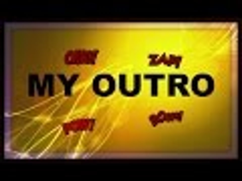My outro