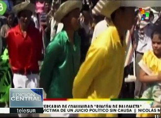 Bolivia: pdte. celebra aniversario de la comunidad Rincón de Palometa