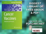 Cancer Vaccines Methods and Protocols Methods in Molecular Biology