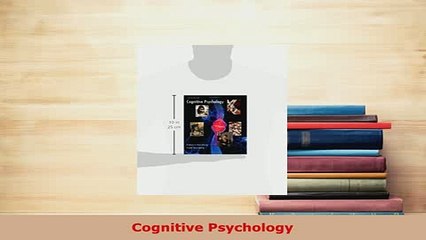 Download  Cognitive Psychology Read Online