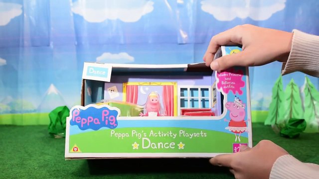 PEPPA PIG Dance Playset ♥ PEPPA PIG danse ballet ♥ PEPPA PIG set de danza