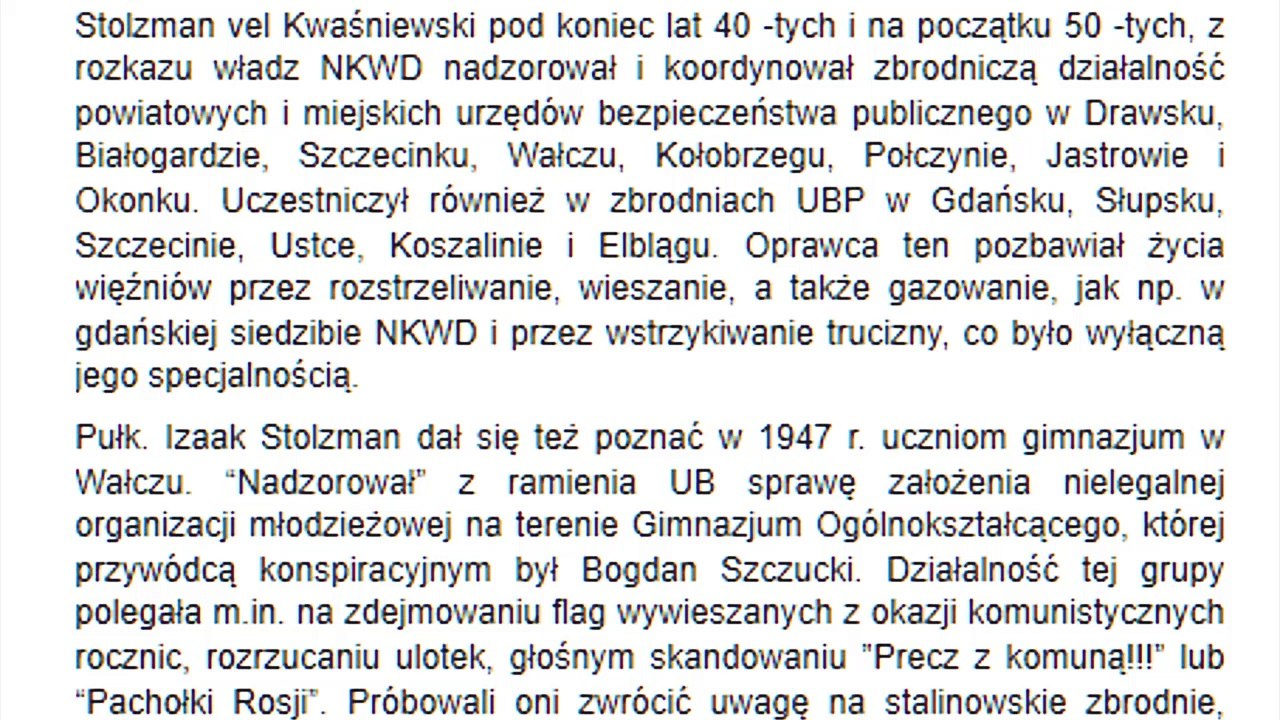 Dr Zbigniew Kękuś - nie wychodźcie na ulice 7 maja 2016