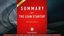 FREE DOWNLOAD  Summary of the Lean Startup By Eric Ries Includes Analysis READ ONLINE