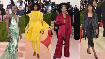 Stars Embrace Natural Hair - and Look Oh So Elegant - at the Met Gala