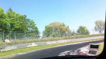 BMW M3 nurburgring nordschleife avec piste F1 le 26/04/11 !!!