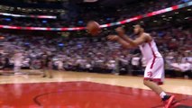 Kyle Lowry Sends it to Overtime with the Half-Court Buzzer Beater!!