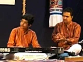 Carnatic on Keyboard Sathya for Vipanchee 25Dec2008 #3 Enthanerchina