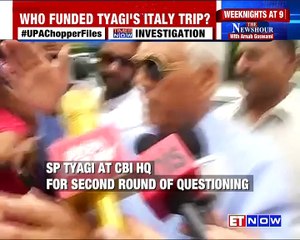 CBI Questions Former Air Cheif SP Tyagi