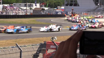 24 heures du mans 2015  le depart
