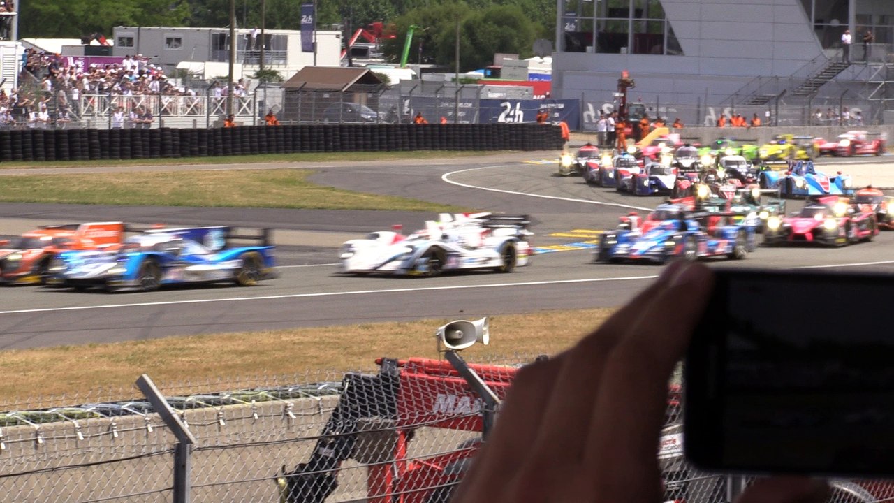 24 heures du mans 2015  le depart