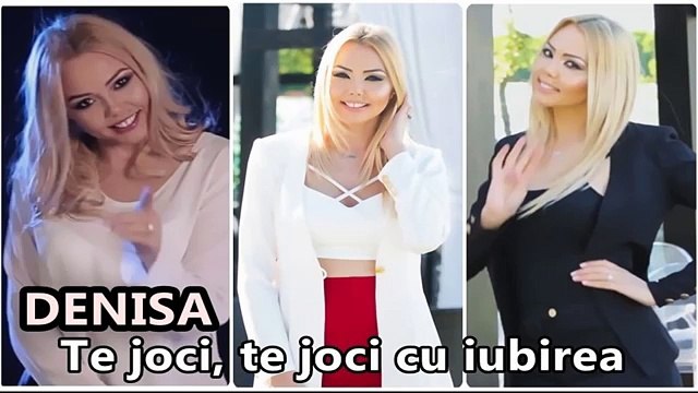 DENISA - Te joci, te joci cu iubirea (melodie originala) 2016
