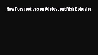 Download New Perspectives on Adolescent Risk Behavior  EBook