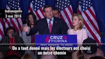 Primaires républicaines : Ted Cruz jette l'éponge après sa défaite dans l'ndiana