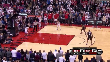Kyle Lowry égalise du milieu du terrain