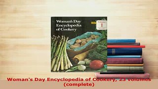PDF  Womans Day Encyclopedia of Cookery 23 volumes complete Free Books