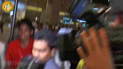 SANJU BABA,KANGANA RANAUT SPOTED AT AIRPORT