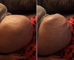 Anne karnında hareket eden bebeğin inanılmaz görüntüleri