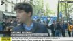 Évacuation de migrants au lycée Jean-Jaurès : Un manifestant tente de voler le micro d’un journaliste d’i-Télé (vidéo)