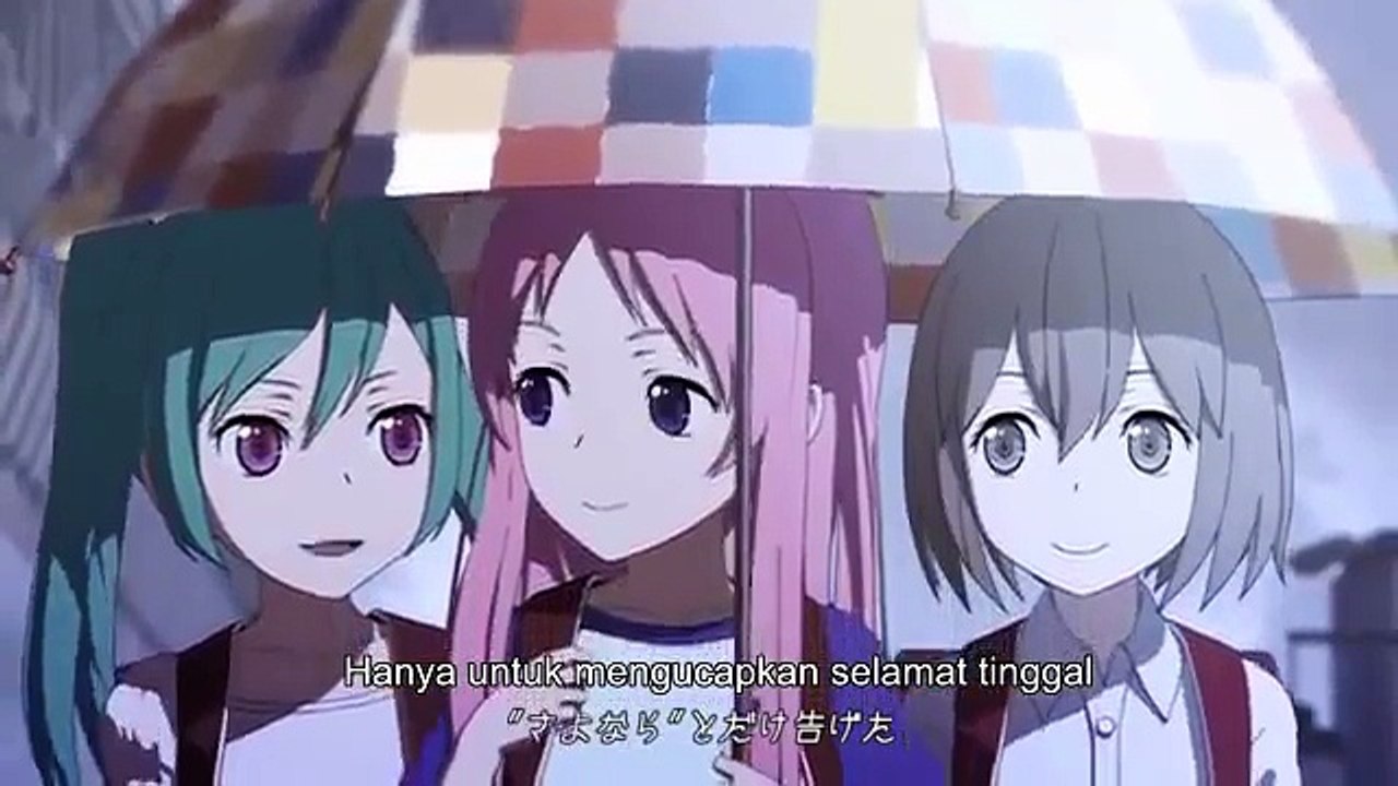 Hatsune Miku, Megurine Luka & Sasume Zimi [Reboot] [Subtitle Indonesia]