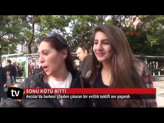 Romantik Evlilik Teklifi Elinde Patlayan Adam (Bonus Temizlik Görevlisi)