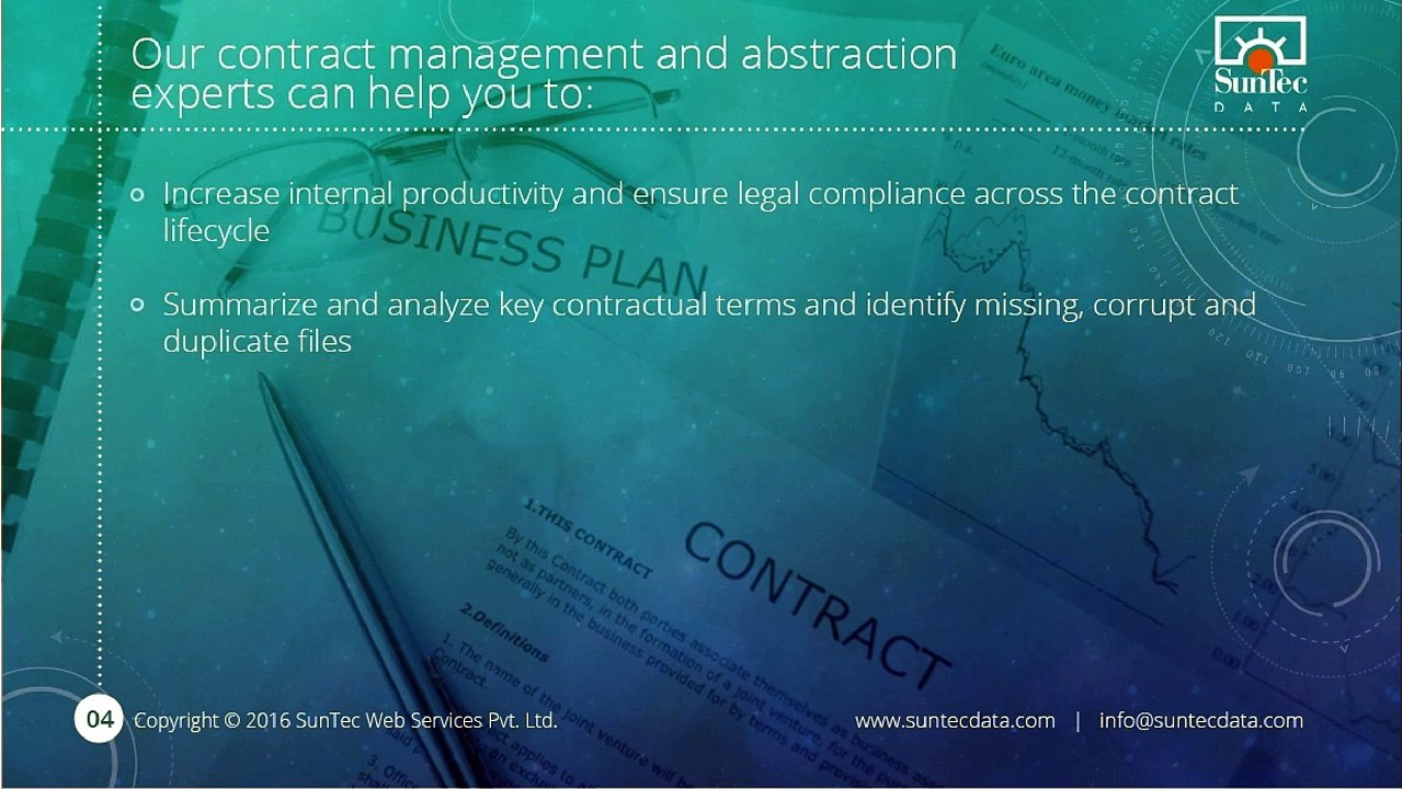 Contract Abstraction - SunTecData
