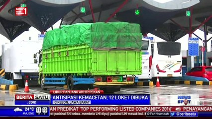 Antisipasi Kemacetan, 12 Loket Tol Palimanan Dibuka
