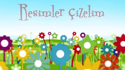 Resimler çizelim - Uçak - Çocuklar için eğitici çizgi film