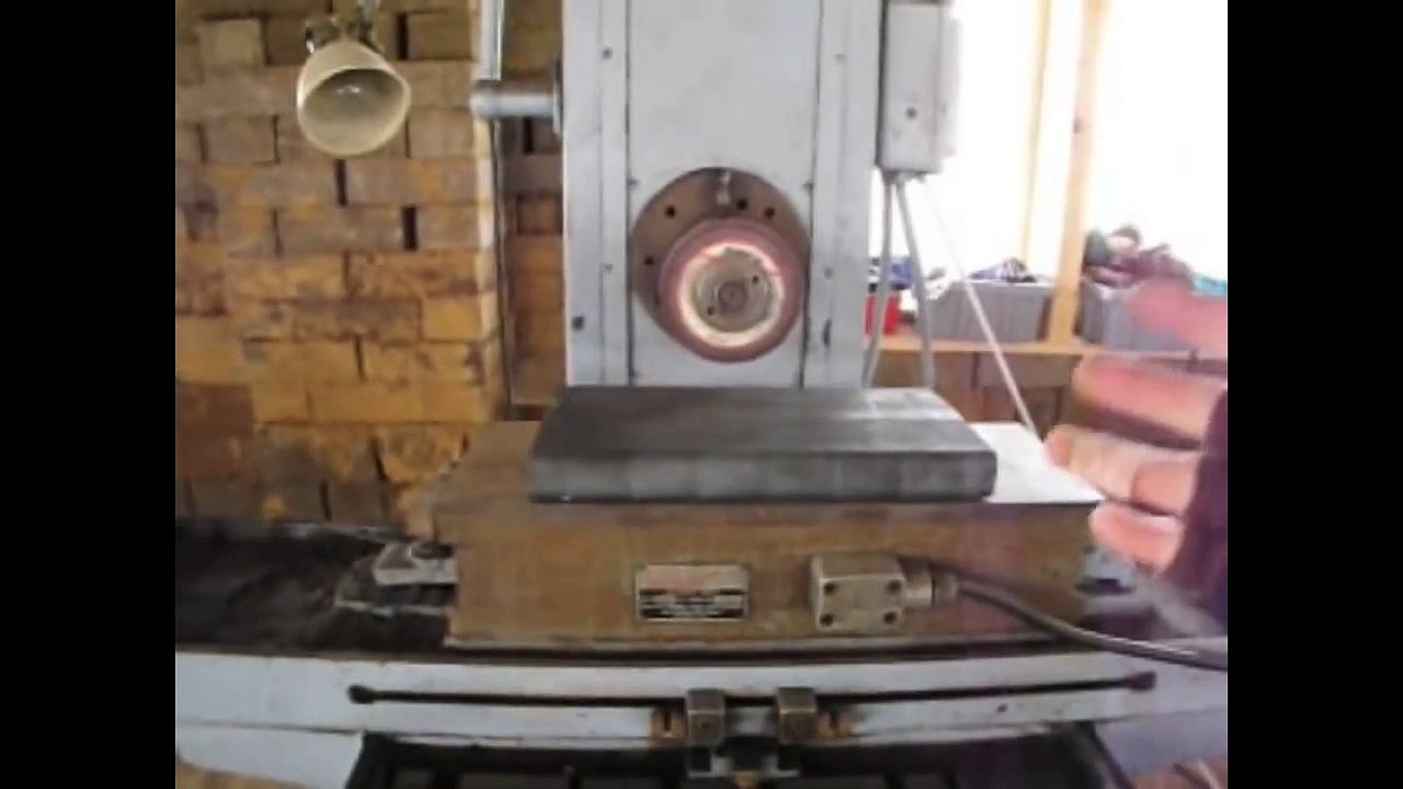 Surface Grinding Machine Operation