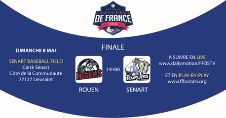 Live Challenge de France de Baseball 2016