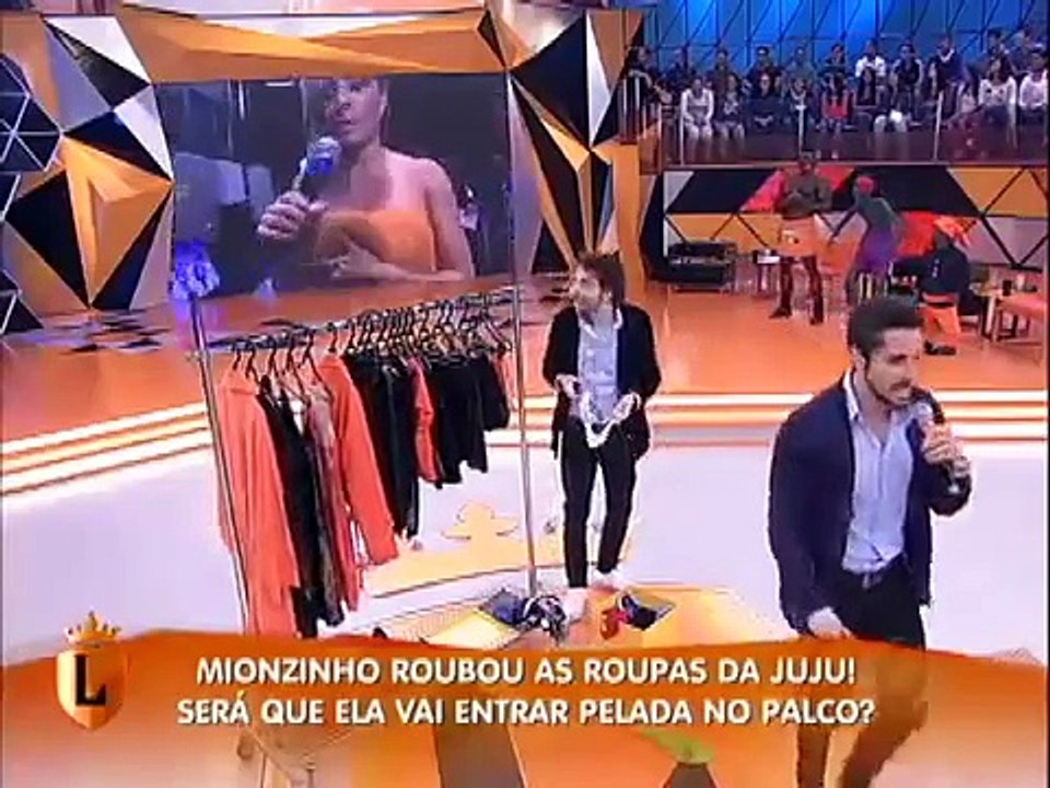 Legendários 18/05/13 - Tá no Corpo com Juju Salimeni Pintada de Mulher Maravilha
