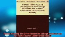 READ book  Career Planning and Development for College Students and Recent Graduates VGM Career Free Online