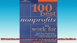 READ book  100 Best NonProfits to Work For 2e Arco 100 Best Non Profits to Work for Full Free