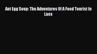 [Read Book] Ant Egg Soup: The Adventures Of A Food Tourist In Laos Free PDF