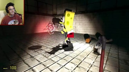SPONGEBOB THE POTATO! | Garrys Mod Horror #4