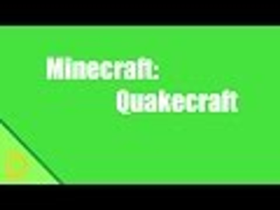 Minecraft: Quakecraft gameplay