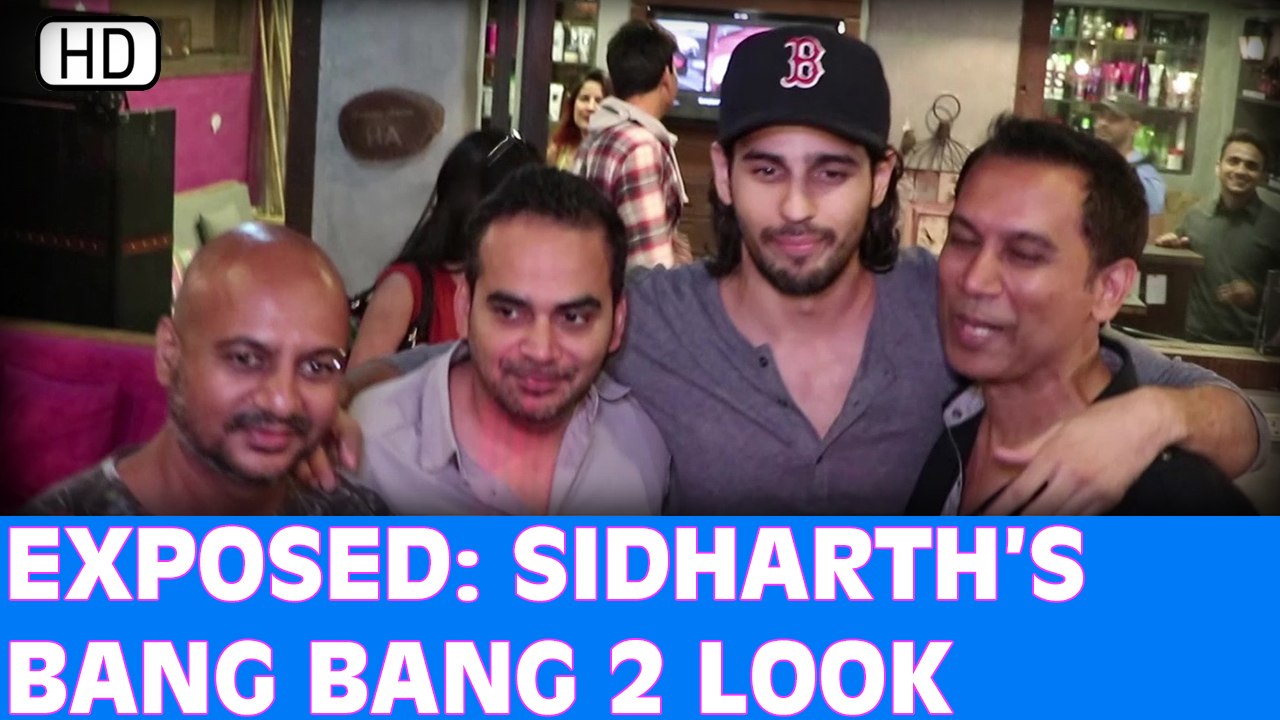 Sidharth Malhotra's Look For Bang Bang 2 EXPOSED