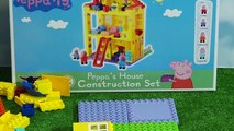 peppa pig toys - Peppa Pig Blocks Mega House unboxing toys. Toy For Kids Peppa collection