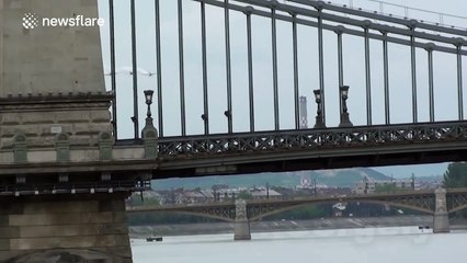 Aerobatics plane nearly crashes during world record attempt